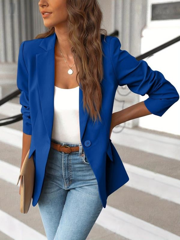 LIANA™ – Blazer Minimaliste Élégant