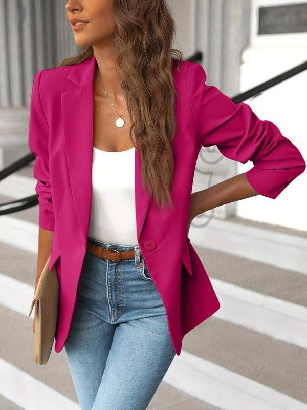 LIANA™ – Blazer Minimaliste Élégant