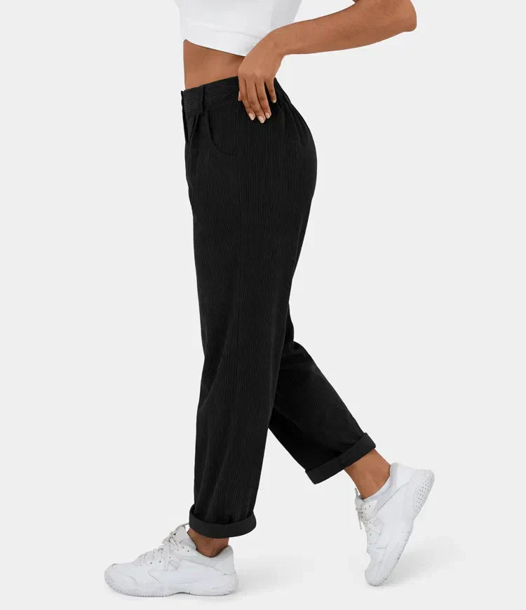 Bellamont – Pantalon Ajusté Détendu avec Jambes Larges