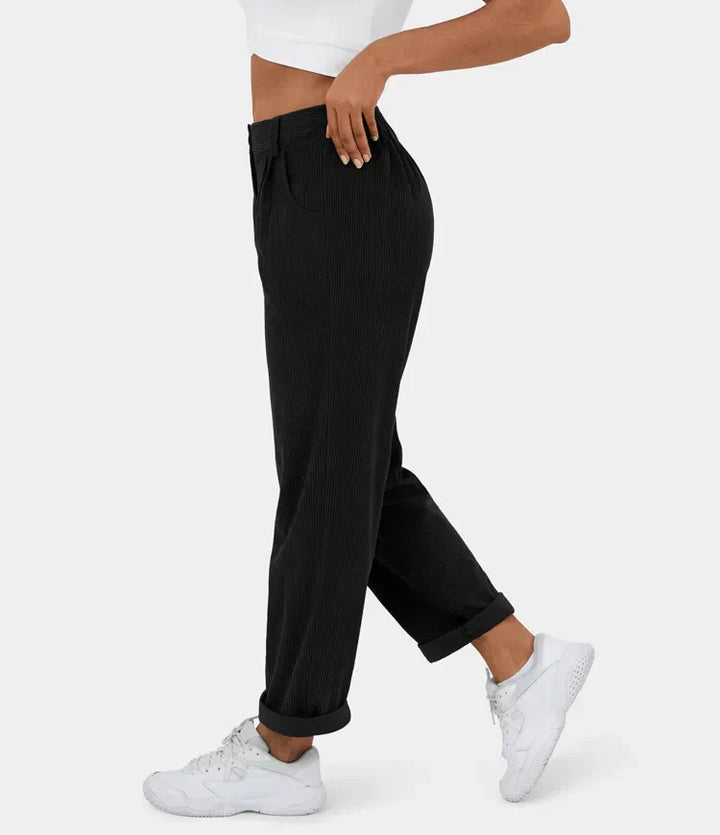 Bellamont – Pantalon Ajusté Détendu avec Jambes Larges